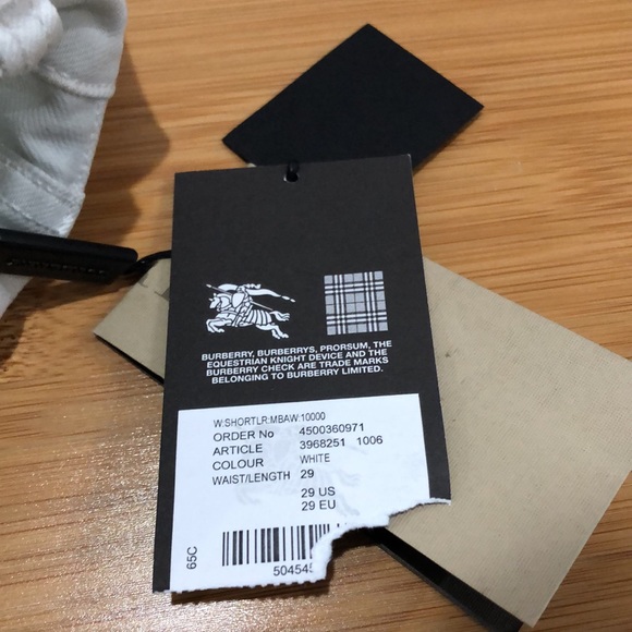 Burberry Brit Denim Shorts - Picture 6 of 7